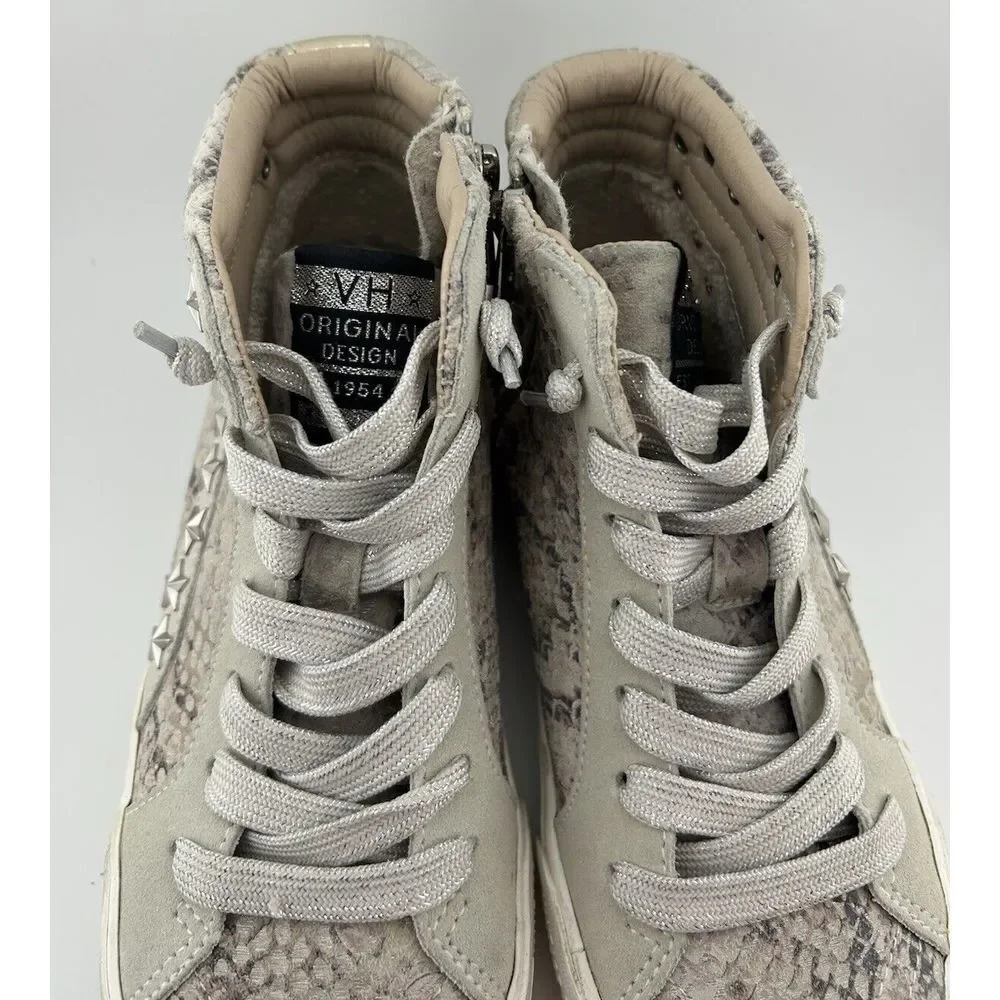 Vintage‎ Havana Julie - Grey Snake - Comfort Tennis Shoes Women's - Size: 6